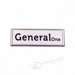 metal Antique ABS Logo Stickers adhesive  custom stickers