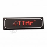 Custom design logo plating metal label,aluminum label