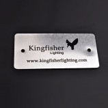 Aluminium Custom Metal Company Logo Nameplate