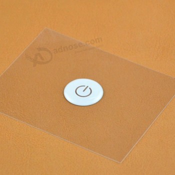 便宜定制3m粘合剂透明环氧树脂贴纸