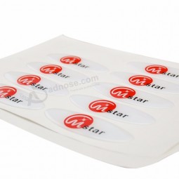 Waterproof Clear Epoxy Dome Resin Adhesive Sticker