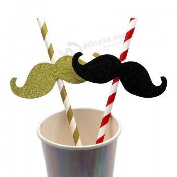 party decoration paper drinking straw