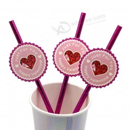 Paper Straws for Party Supplies, Birthday, Wedding, Bridal/Baby Shower Decorations and Celebrate food grade paper straw