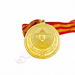 Fabrikanten van hoge kwaliteit zinklegering gouden medaille ontwerp