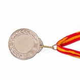 Médailles de sport personnalisées vierges en alliage de zinc