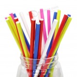 Low MOQ waterproof solid color paper straws