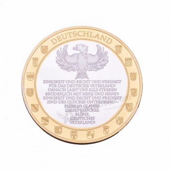 новый сплав цинка на заказ заготовка металла 24k сувенирная монета