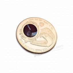 Medaglia d'oro souvenir personalizzati personalizzati in lega di zinco