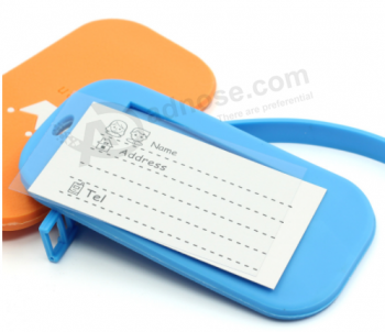 Customize travelling 3d cheap pvc baggage luggage tag