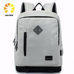 Women Rucksack bag Anti-Theft schoolbag white Backpack with laptop sleeve