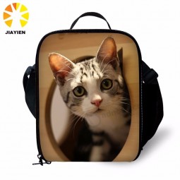 3D Effect Pet clear children Thermal sublimation lunch bag For men