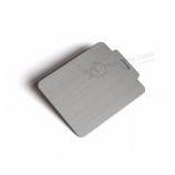 2mm Thickness Blank Aluminium Brushed Metal Business Cards