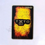 Custom Full Color Printing Metal Playing Cards