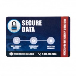 Credit card protector block rfid signaleert RFID-blokkeerkaart