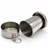 240ml Telescopic Collapsible Stainless Steel Coffee Cup