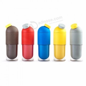 Bottiglia moderna per bambini a forma di capsula per alimenti