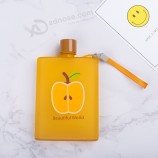 Non-toxic Cute BPA Free Flat Children Water Bottle