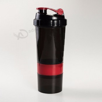Bottiglia d'acqua con filtro riutilizzabile di dimensioni personalizzate/Bottiglia di proteine ​​shake