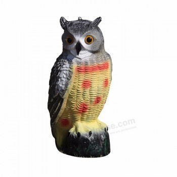 OEM blow molding plastic owl decoys for owl hunting  decoys