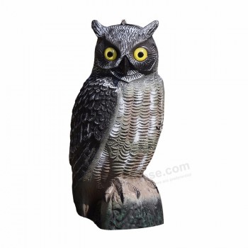 Vivid  hunting decoys Outdoor new design plastic owl statue decoys