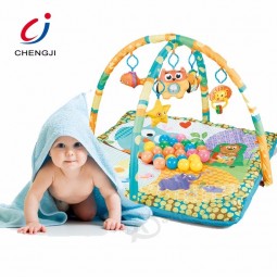 хлопчатобумажная ткань детский ползучий коврик, игровой коврик для младенцев