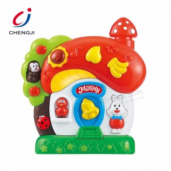 Gift educational musical toy with animal sound baby toys wholesale