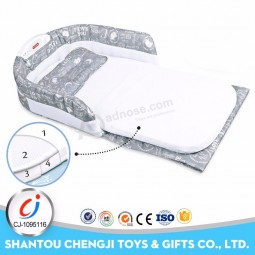 High quality multifunctional crib separated folding portable baby bed