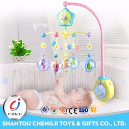 High quality plastic multifunctional bed mobile musical baby