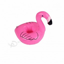 Porta-bomboletta gonfiabile galleggiante portaflamingo rosa flamingo