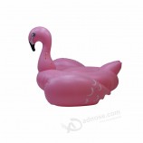 粉红色巨型充气火烈鸟池浮动定制