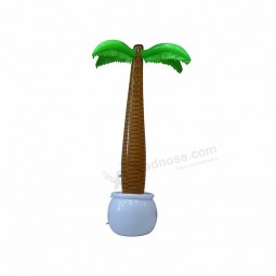 Nouveau palmier de coco gonflable en plastique