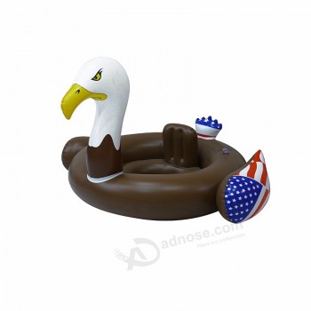 Huge inflatable floating pool eagle for party gaming