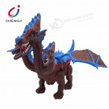Wholesale mini battery operated musical dinosaur plastic toys with light