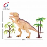 Jouet électronique dinosaure en plastique modèle animal lumière et son modèle en gros