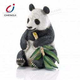 Hot sale custom animal cheap funny plastic panda toys kids for wholesale
