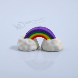 Colorful scented latest design decoration squishy rainbow