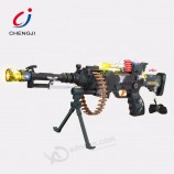 New item super infrared laser b/o shooting electric plastic sniper rifle kids toy gun
