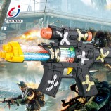 Novo item super leve combate arma de plástico b/O atirando em brinquedos de armas elétricas