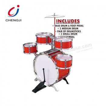 2019 hot sale toy educational small jazz drum plastic musical instruments