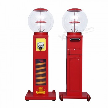 Gigantische speelgoed vending plastic spiraal kauwgomballen machine snoep speelgoed
