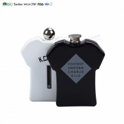 attractive birthday gift stainless steel hip flask shaped flask