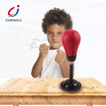 Vendita calda per bambini giocattolo mini velocità boxe set desktop punzonatura palla