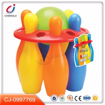 Hot sale plastic sport toy mini kids bowling play set