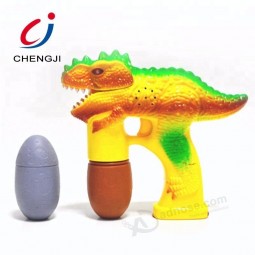 Wholesale cheap summer outdoor toy light up animal bubble gun