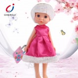 High quality baby toys 9.5 inch lovely beautiful fashion girl doll