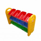 Preescolar-Escuela de niños de los niños muebles de juguete de almacenamiento de rack