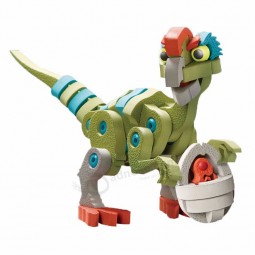 Eva foam jurassic world dinosaurus puzzel bouwstenen