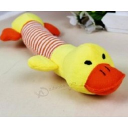 Los productos calientes lindos del animal doméstico del juguete del perro del pato de la felpa venden al por mayor
