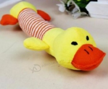 Pelúcia pato cão brinquedo bonito quente produtos para animais atacado