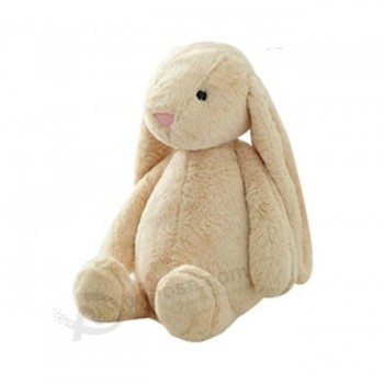 Kawaii brinquedos macios coelho boneca de pelúcia coelhinho da páscoa com orelha longa